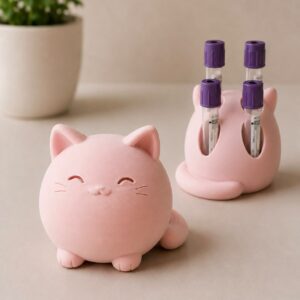 Suporte Gatinho Para 4 Tubo de Coleta de Sangue EDTA